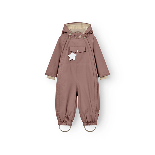 Mini A Ture Wisti Ture Fleece Lined Snowsuit - 24FW Light Plum