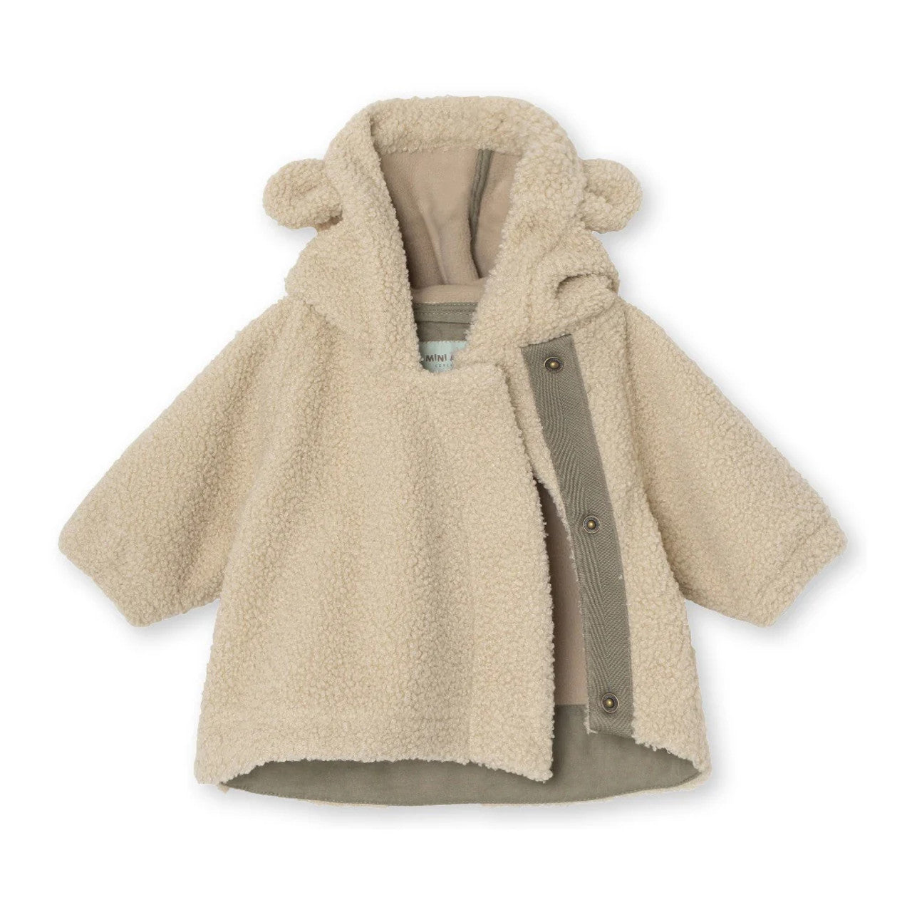 Mini A Ture Yaka Sherpa Jacket - 24FW Angora Cream