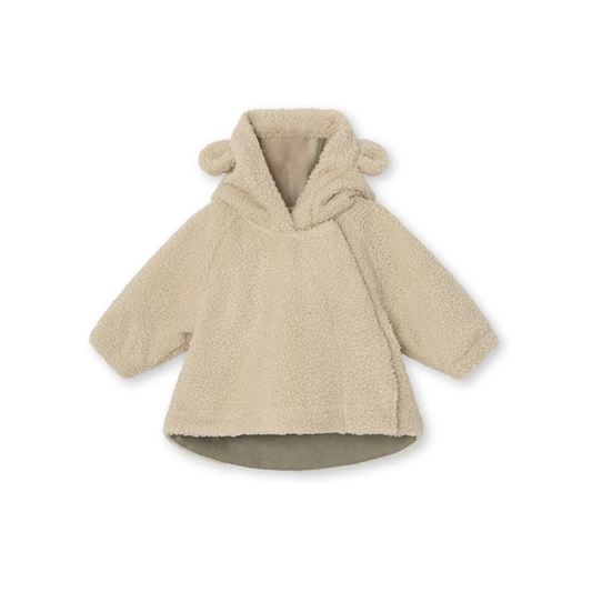 Mini A Ture Yaka Sherpa Jacket - 24FW Angora Cream