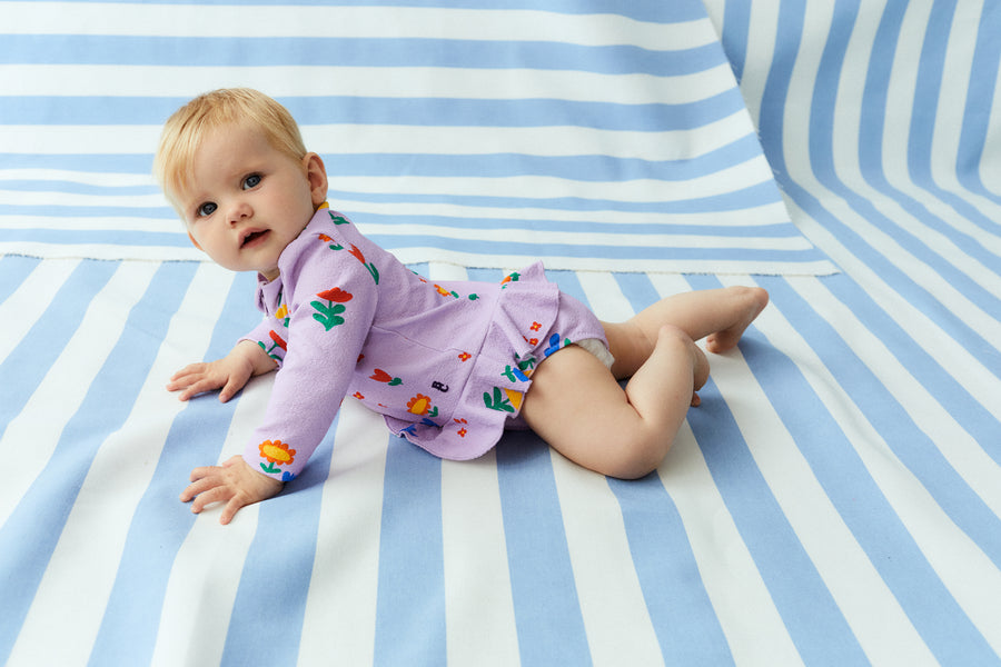 Bobo Choses Baby Garden Party all Over Swim Overall