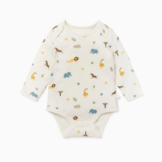 Mori Long Sleeve Bodysuit S