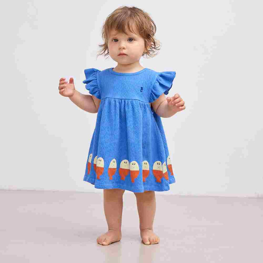 Bobo Choses Baby Morning Egg Ruffle Dress