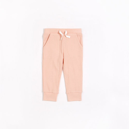 Rose Rib Jogger Pants