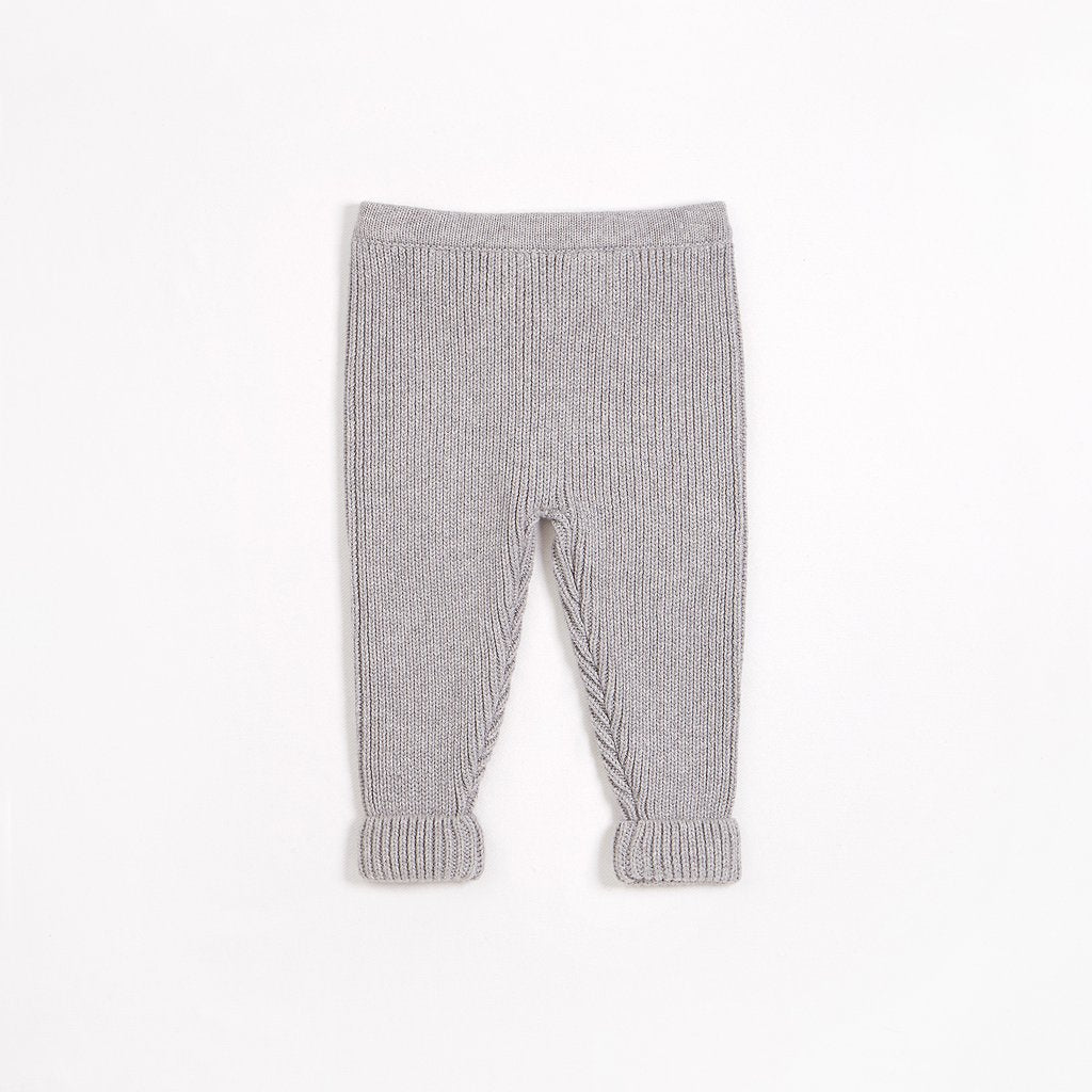 Light Grey Knit Pants