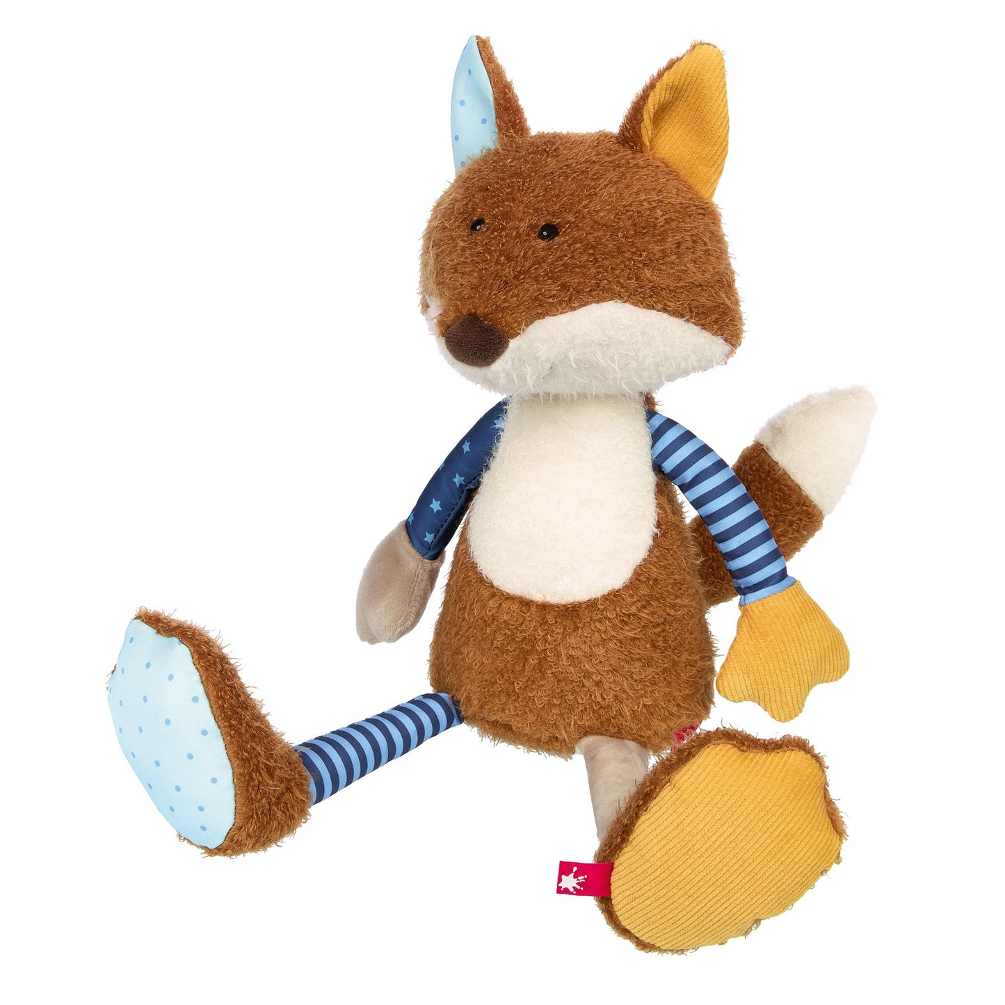 Patchwork Young Fox Plush Toy