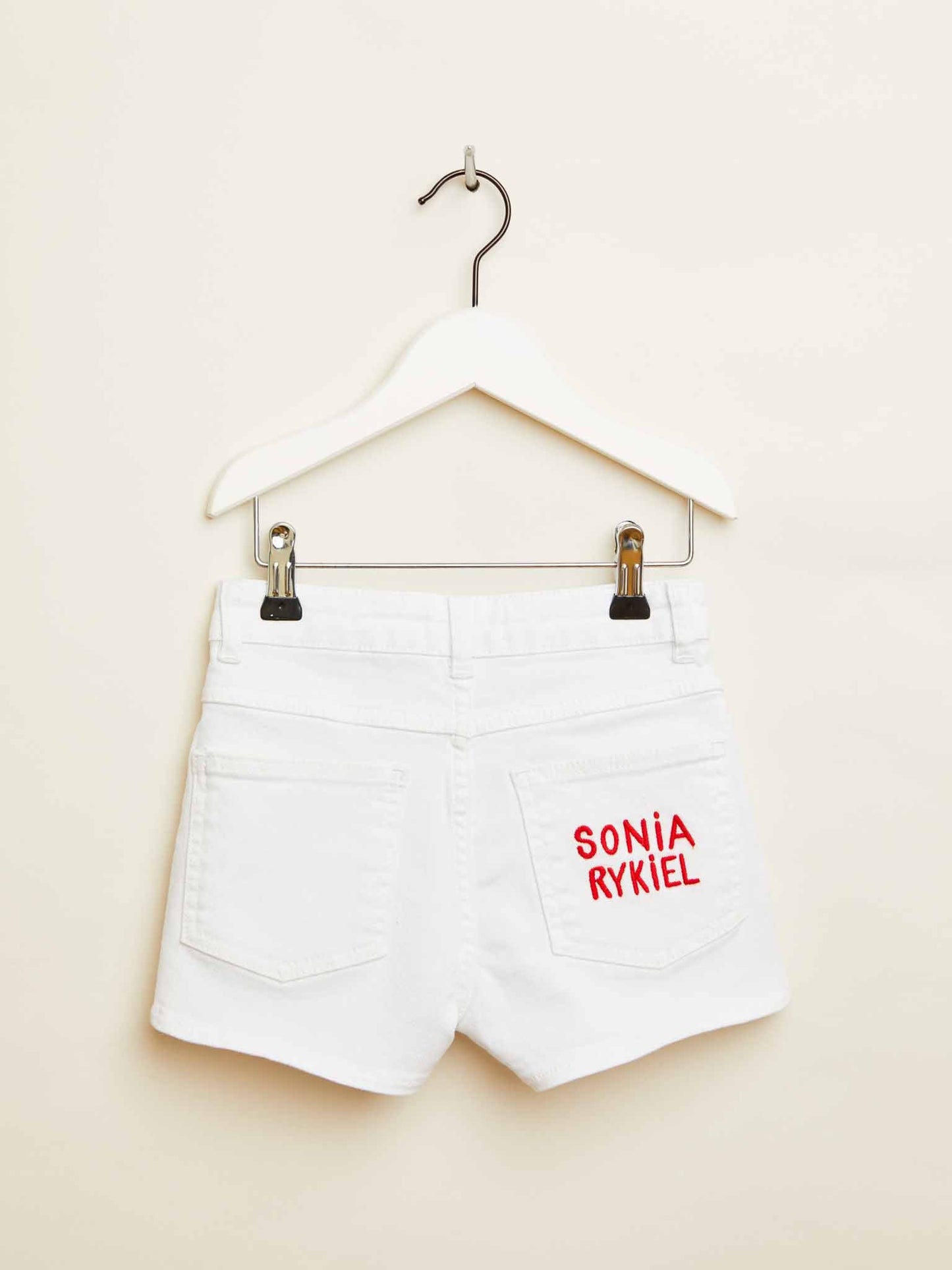 White Denim Mandy Shorts