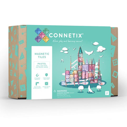 CONNETIX | 106 Piece Pastel Ball Run Pack