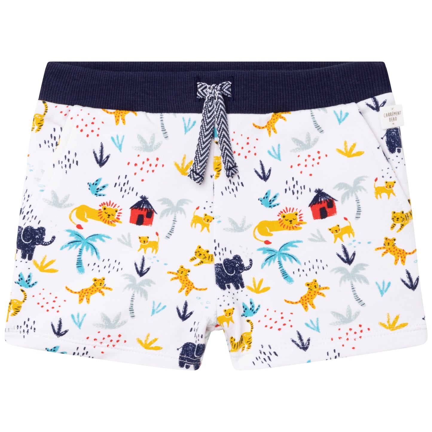 Safari Animals Shorts Organic Cotton