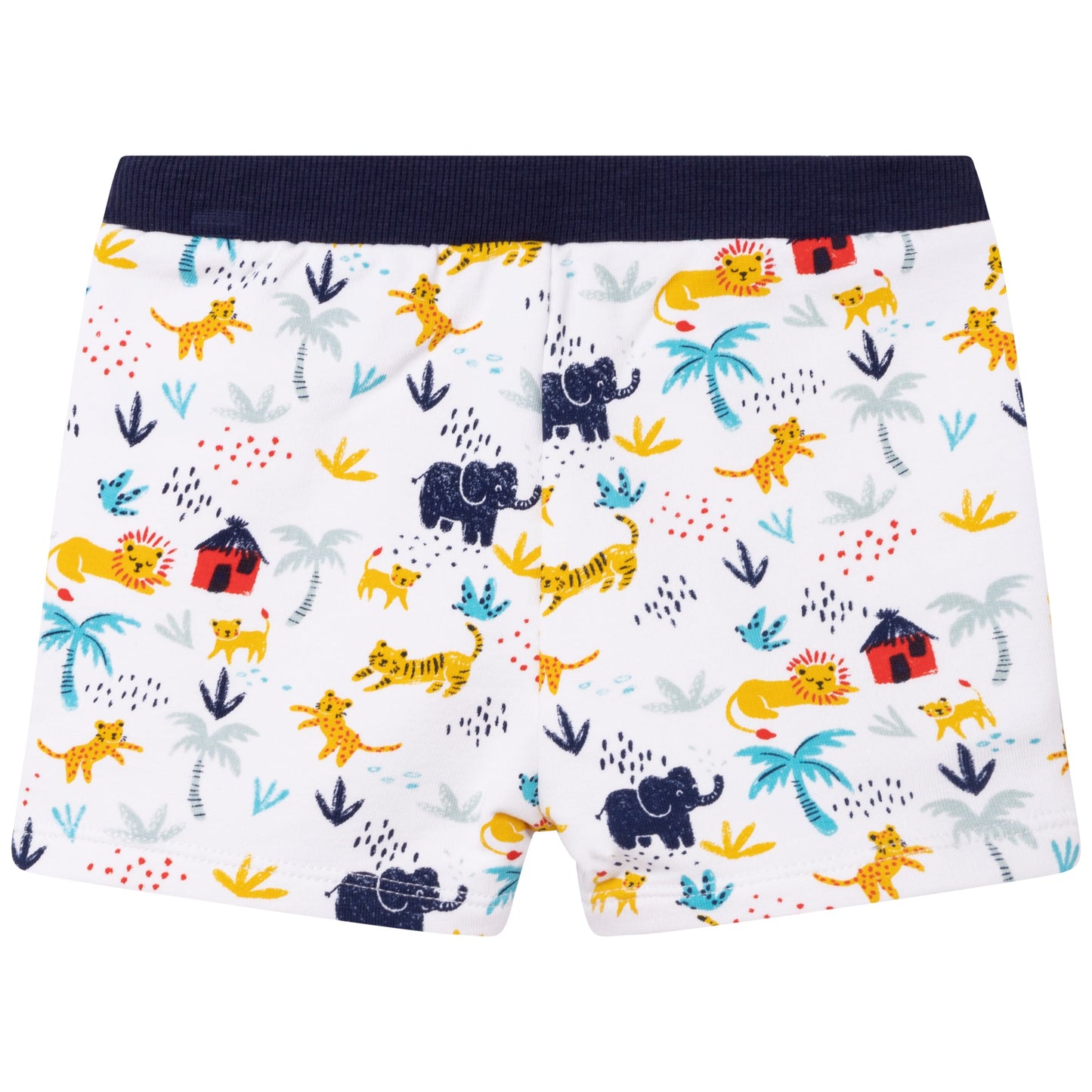 Safari Animals Shorts Organic Cotton