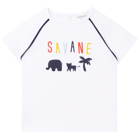 Safari Animals T-Shirt Organic Cotton