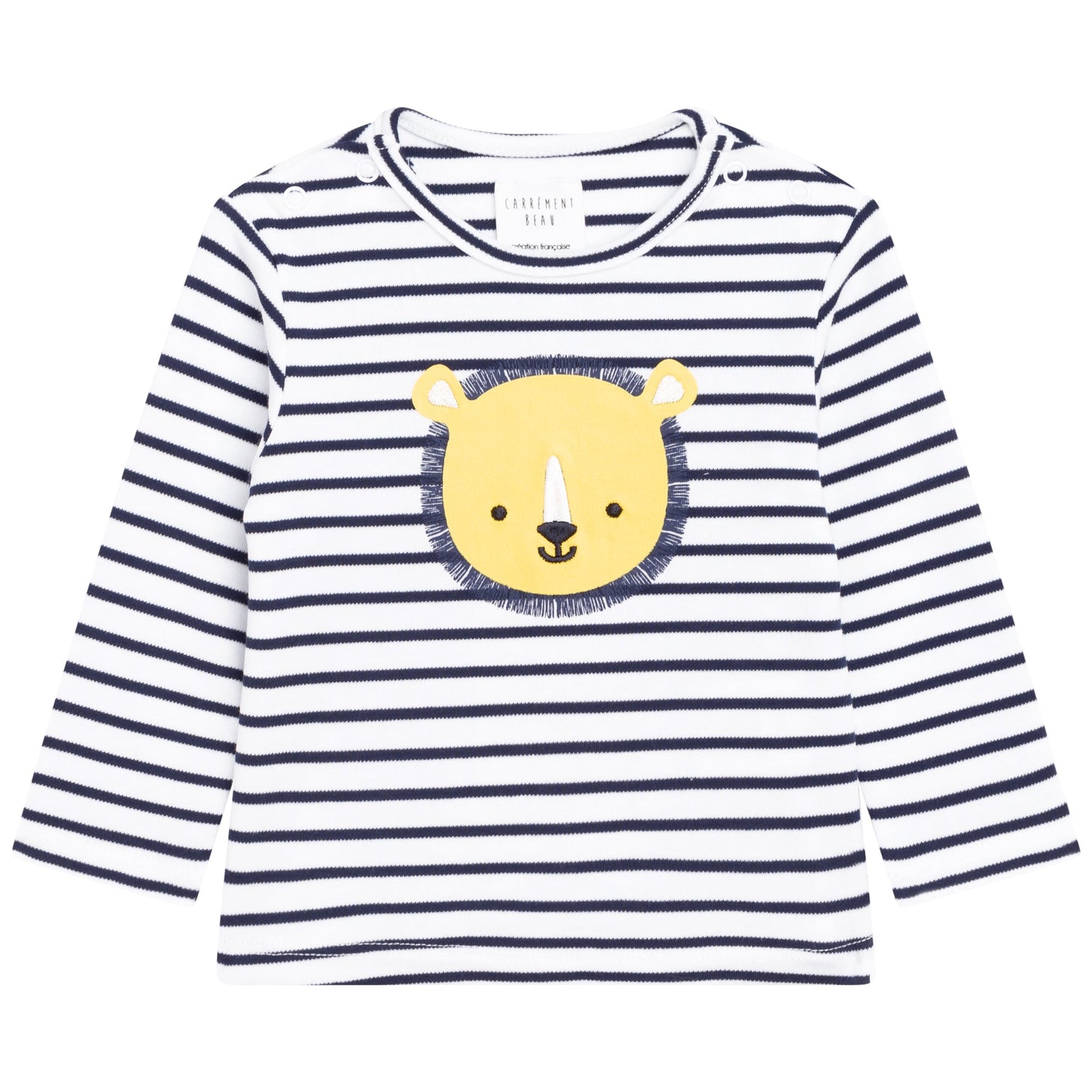 Lion Striped T-Shirt Organic Cotton