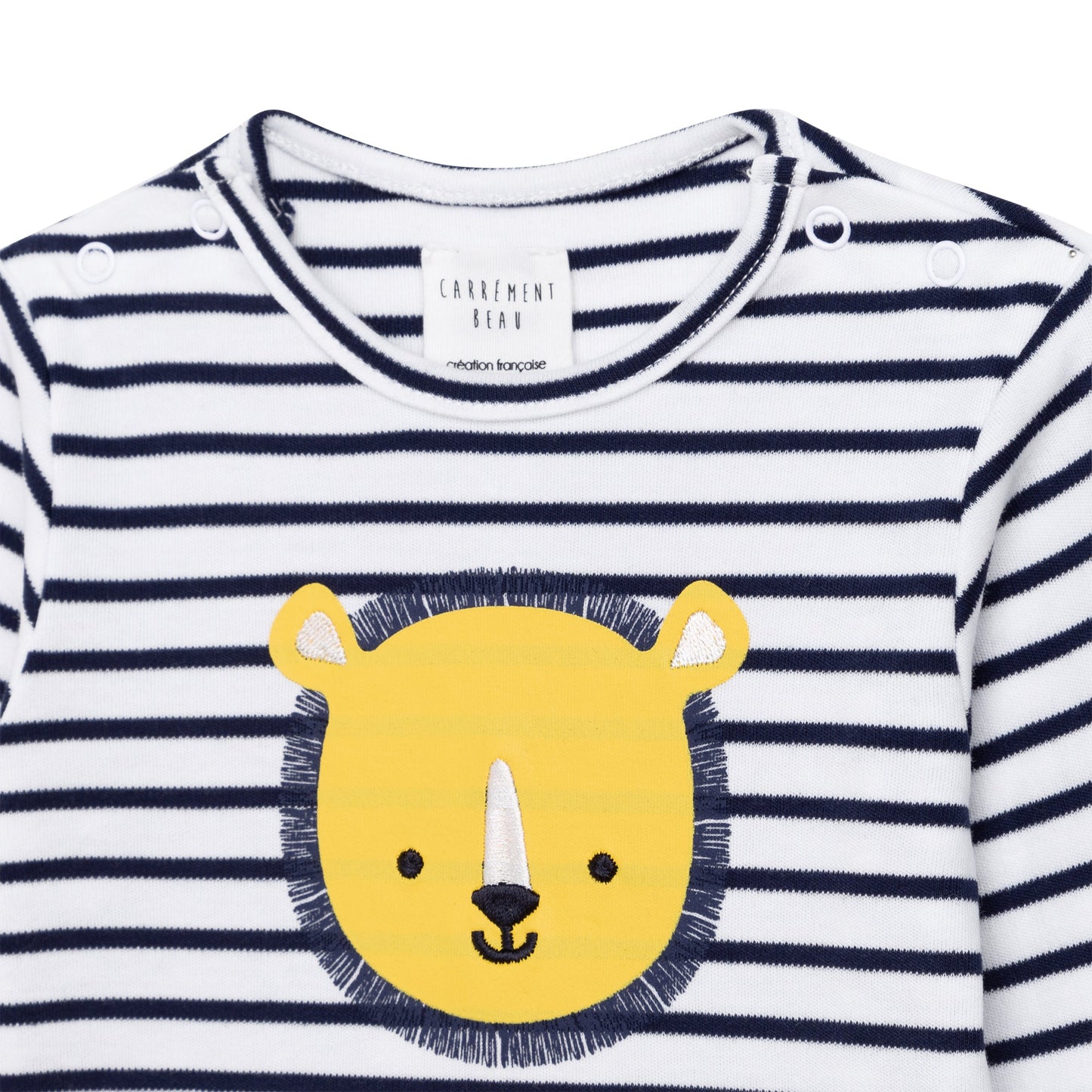 Lion Striped T-Shirt Organic Cotton