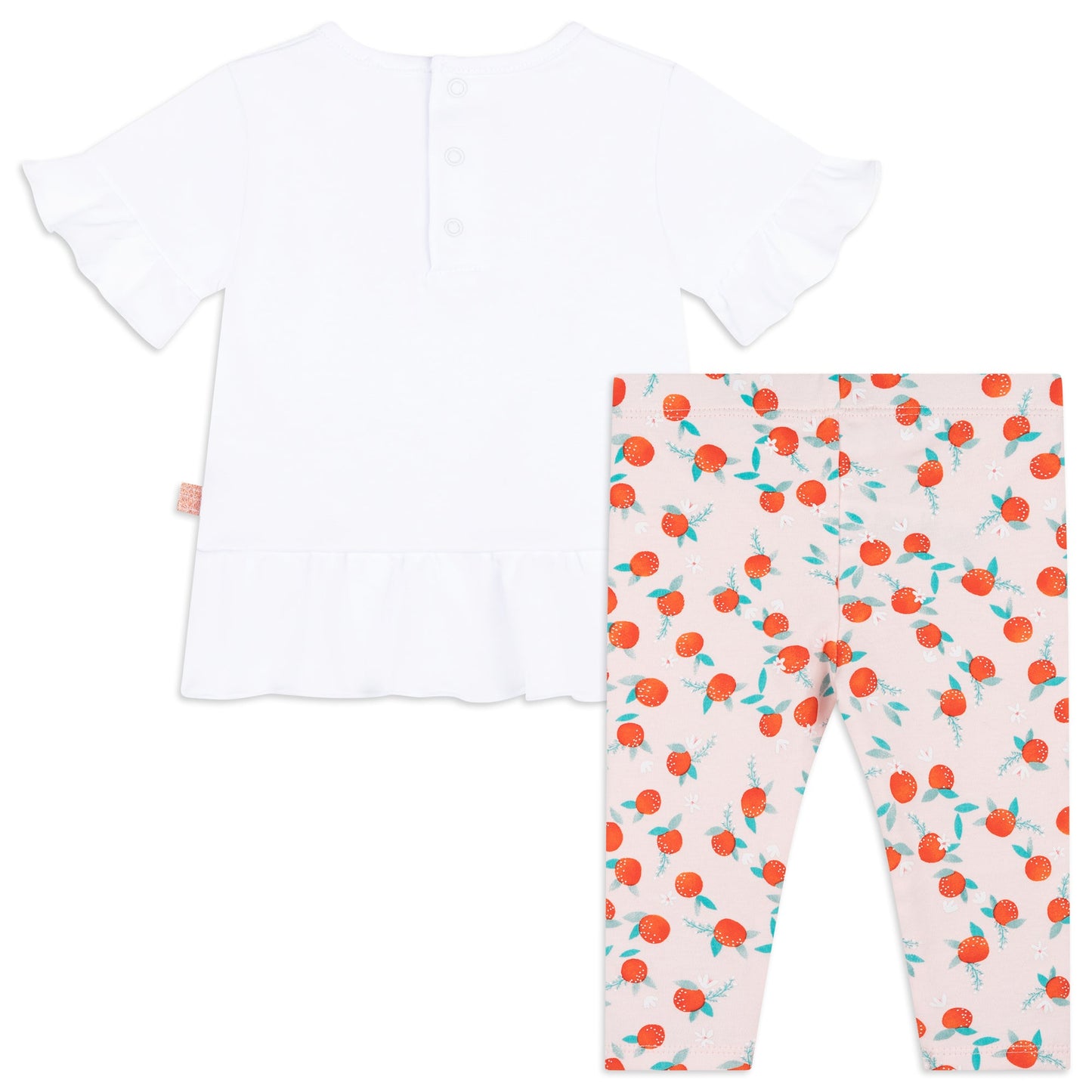 Oranges T-Shirt and Leggings Set Organic Cotton