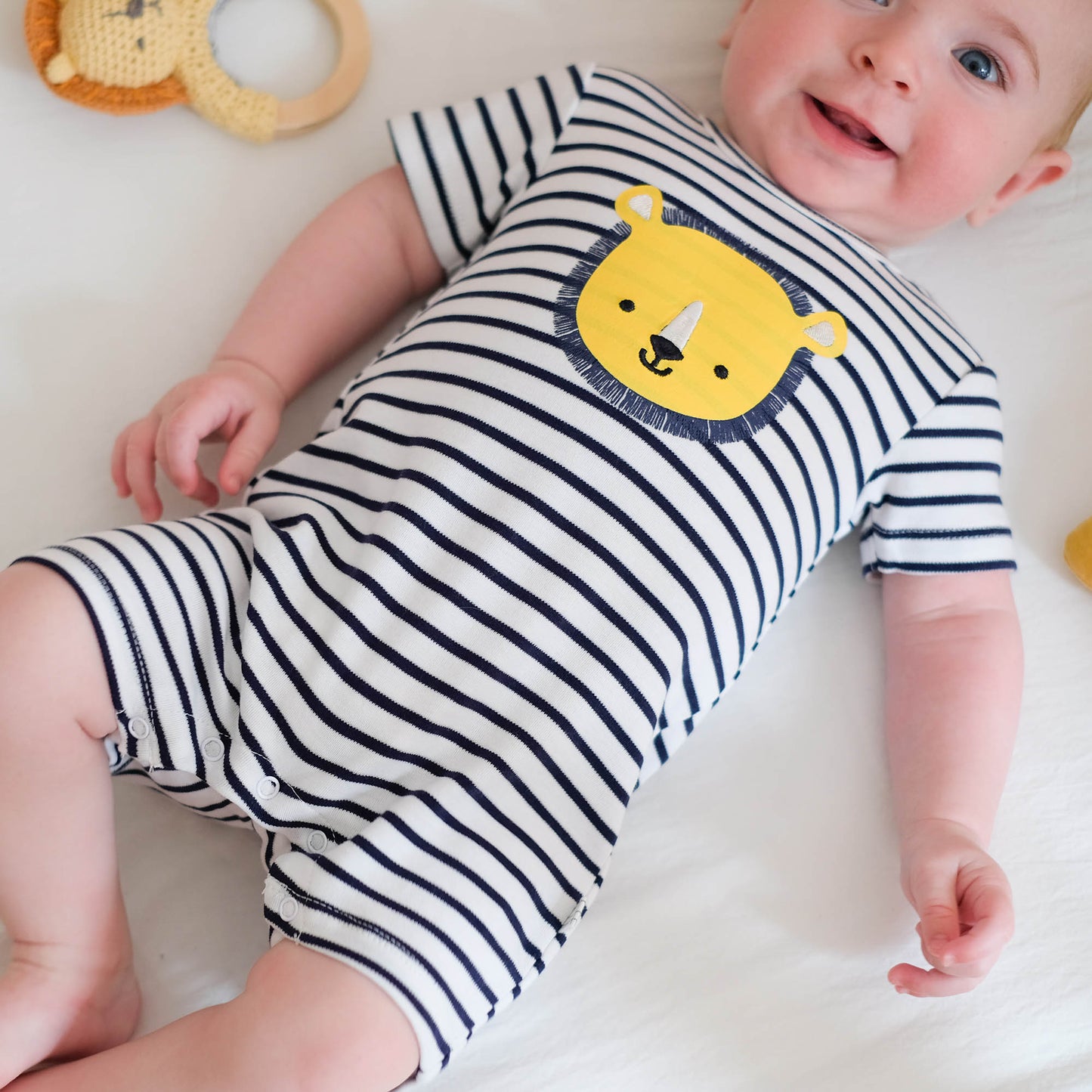 Lion Bodysuit Set Organic Cotton