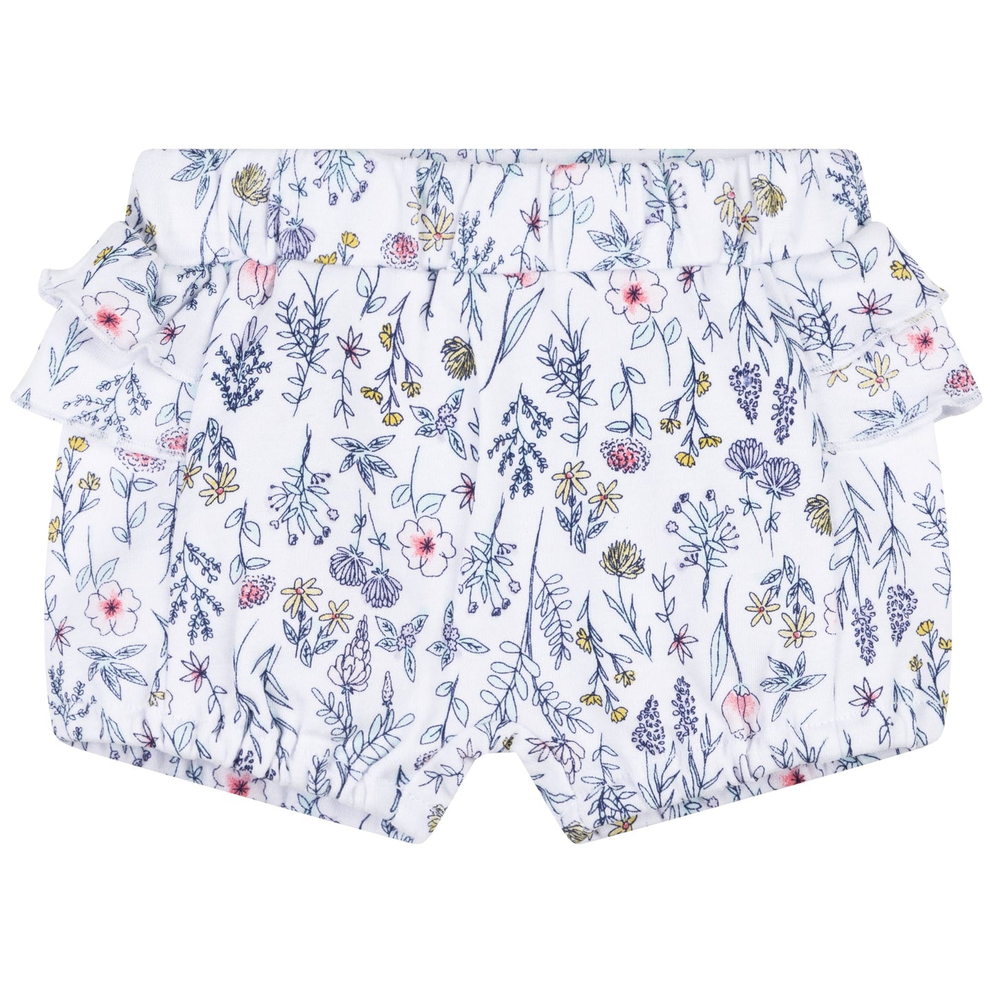 Flowers T-Shirt and Bloomers Set Organic Cotton